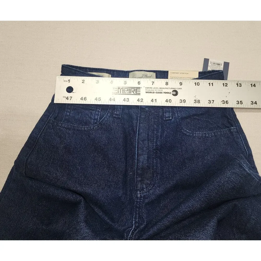 Universal thread high rise fitted hip wide leg W24'' x L42''